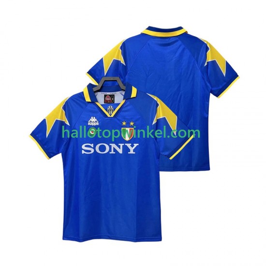 Juventus Voetbalshirt 1995 1996 Retro Heren Uit Tenue Korte Mouw