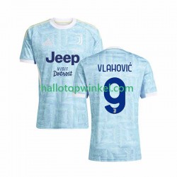Juventus Voetbalshirt Vlahovic 9 Heren Uit Tenue 2025-2026 Korte Mouw