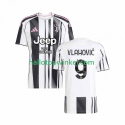 Juventus Voetbalshirt Vlahovic 9 Heren Thuis Tenue 2025-2026 Korte Mouw