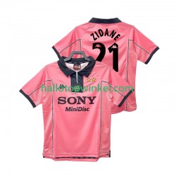 Juventus Voetbalshirt ZIDANE 21 1997 1998 Retro Heren Uit Tenue Korte Mouw