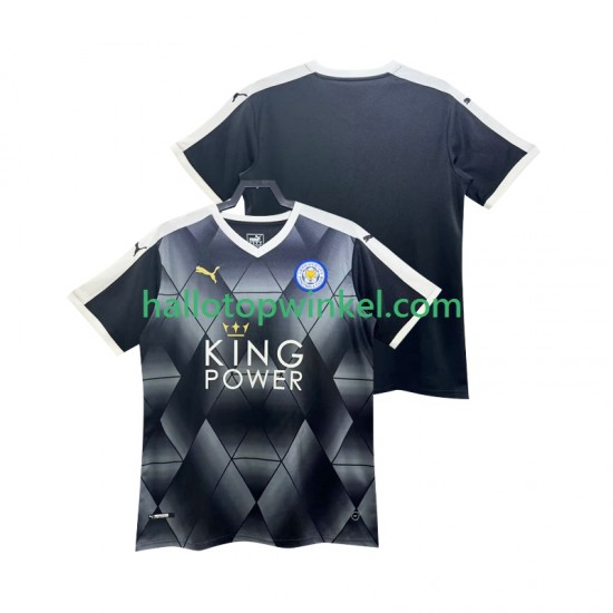 Leicester City Voetbalshirt 2014 2015 Retro Heren Uit Tenue Korte Mouw