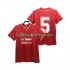 Liverpool Voetbalshirt 5 1985 1986 Retro Heren Thuis Tenue Korte Mouw