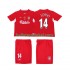 Liverpool Voetbalshirt ALONSO 14 LWP 2005 Retro Heren Thuis Tenue 2004 Korte Mouw