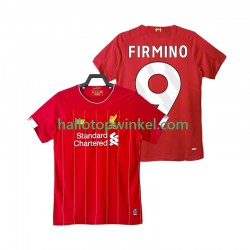Liverpool Voetbalshirt FIRMINO 9 2019 2020 Retro Heren Thuis Tenue Korte Mouw