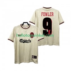 Liverpool Voetbalshirt FOWLER 9 1996 1997 Retro Heren Uit Tenue Korte Mouw