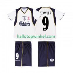 Liverpool Voetbalshirt FOWLER 9 LWP 2001 2002 Retro Heren Uit Tenue Korte Mouw