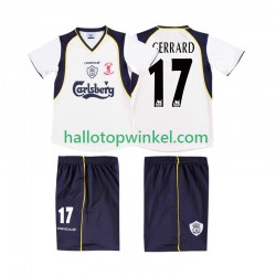 Liverpool Voetbalshirt GERRARD 17 LWP 2001 2002 Retro Heren Uit Tenue Korte Mouw