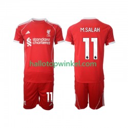 Liverpool Voetbalshirt Mohamed Salah 11 Kleuters/Kids Thuis Tenue 2025-2026 Korte Mouw