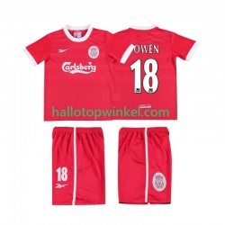 Liverpool Voetbalshirt OWEN 18 LWP 1997 1998 Retro Kleuters/Kids Thuis Tenue Korte Mouw