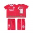 Liverpool Voetbalshirt OWEN 18 LWP 1997 1998 Retro Kleuters/Kids Thuis Tenue Korte Mouw