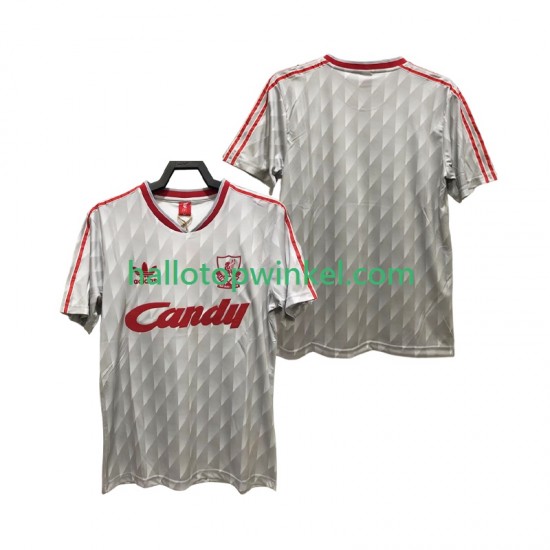 Liverpool Voetbalshirt 1989 1991 Retro Heren Uit Tenue Korte Mouw