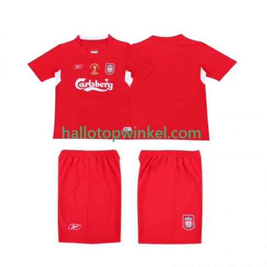 Liverpool Voetbalshirt LWP 2005 Retro Heren Thuis Tenue 2004 Korte Mouw