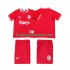 Liverpool Voetbalshirt LWP 1996 1997 Retro Kleuters/Kids Thuis Tenue Korte Mouw