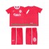 Liverpool Voetbalshirt LWP 1997 1998 Retro Kleuters/Kids Thuis Tenue Korte Mouw