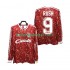 Liverpool Voetbalshirt Rush 9 1989 1991 Retro Heren Thuis Tenue Lange Mouw