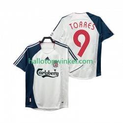 Liverpool Voetbalshirt Torres 9 Retro Heren Uit Tenue 2008 2006 Korte Mouw