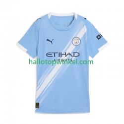 Manchester City Voetbalshirt Dames Thuis Tenue 2025-2026 Korte Mouw