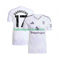 Manchester United Voetbalshirt Alejandro Garnacho 17 Heren Uit Tenue 2025-2026 Korte Mouw