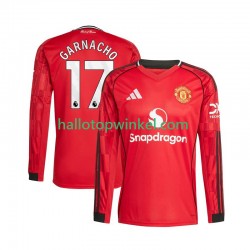 Manchester United Voetbalshirt Alejandro Garnacho 17 Heren Thuis Tenue 2025-2026 Lange Mouw