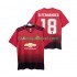 Manchester United Voetbalshirt B.FERNANDES 18 2018 2019 Retro Heren Thuis Tenue Korte Mouw