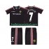 Manchester United Voetbalshirt Beckham 7 1998 Retro Kleuters/Kids Uit Tenue 1999 Korte Mouw