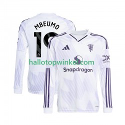 Manchester United Voetbalshirt Bryan Mbeumo 19 Heren Uit Tenue 2025-2026 Lange Mouw