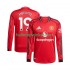 Manchester United Voetbalshirt Bryan Mbeumo 19 Heren Thuis Tenue 2025-2026 Lange Mouw