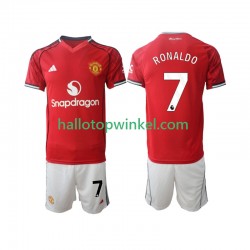 Manchester United Voetbalshirt Cristiano Ronaldo 7 Kleuters/Kids Thuis Tenue 2025-2026 Korte Mouw
