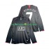 Manchester United Voetbalshirt Critstiano Ronaldo 7 2007 Retro Heren Uit Tenue 2008 Lange Mouw