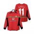 Manchester United Voetbalshirt GIGGS 11 2002 Retro Heren Thuis Tenue 2004 Lange Mouw