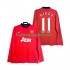 Manchester United Voetbalshirt GIGGS 11 2013 2014 Retro Heren Thuis Tenue Lange Mouw