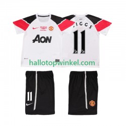 Manchester United Voetbalshirt GIGGS 11 Champions League 2012 Retro Kleuters/Kids Derde Tenue 2011 Korte Mouw