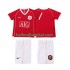 Manchester United Voetbalshirt 2007 Retro Kleuters/Kids Thuis Tenue 2006 Korte Mouw