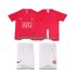 Manchester United Voetbalshirt Premier League 2007 Retro Kleuters/Kids Thuis Tenue 2008 Korte Mouw