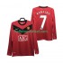 Manchester United Voetbalshirt RONALDO 7 2009 Retro Heren Thuis Tenue 2010 Lange Mouw