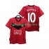 Manchester United Voetbalshirt ROONEY 10 2009 Retro Heren Thuis Tenue 2010 Korte Mouw