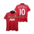 Manchester United Voetbalshirt ROONEY 10 2013 2014 Retro Heren Thuis Tenue Korte Mouw