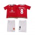 Manchester United Voetbalshirt ROONEY 8 2005 Retro Kleuters/Kids Thuis Tenue 2006 Korte Mouw