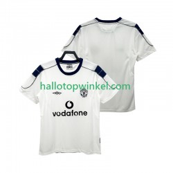 Manchester United Voetbalshirt 2000 2001 Retro Heren Uit Tenue Korte Mouw