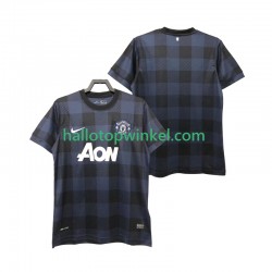 Manchester United Voetbalshirt 2013 2014 Retro Heren Uit Tenue Korte Mouw