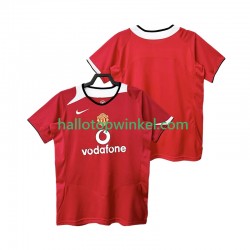 Manchester United Voetbalshirt 2005 Retro Heren Thuis Tenue 2006 Korte Mouw