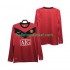 Manchester United Voetbalshirt 2009 Retro Heren Thuis Tenue 2010 Lange Mouw