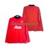 Manchester United Voetbalshirt 2013 2014 Retro Heren Thuis Tenue Lange Mouw