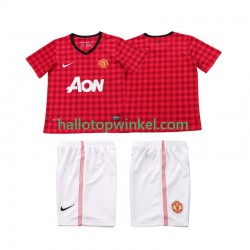 Manchester United Voetbalshirt 2012 2013 Retro Kleuters/Kids Thuis Tenue Korte Mouw