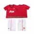 Manchester United Voetbalshirt 2012 2013 Retro Kleuters/Kids Thuis Tenue Korte Mouw