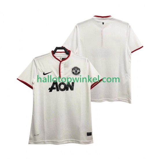 Manchester United Voetbalshirt 2013 2014 Retro Heren Derde Tenue Korte Mouw