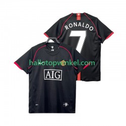 Manchester United Voetbalshirt Ronaldo 7 2007 Retro Heren Uit Tenue 2008 Korte Mouw