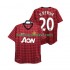 Manchester United Voetbalshirt V PERSIE 20 2012 2013 Retro Heren Thuis Tenue Korte Mouw