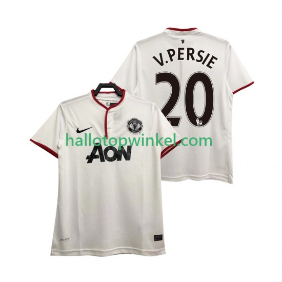Manchester United Voetbalshirt V PERSIE 20 2013 2014 Retro Heren Derde Tenue Korte Mouw