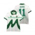 Mexico Voetbalshirt ALVES 11 1995 Retro Heren Uit Tenue Korte Mouw
